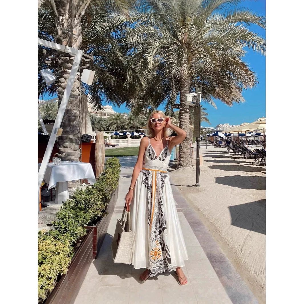 Coastal Vacation Beach Aura Dress - Image 4