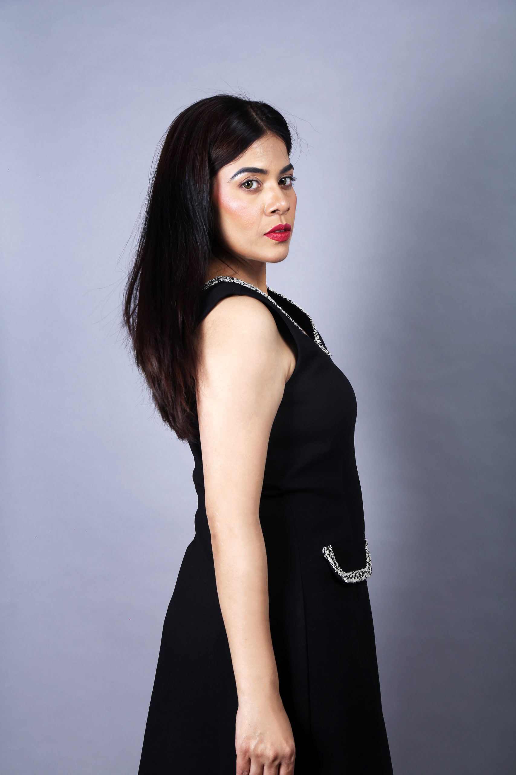 Stone bodycon Night Party Maxi Dress - Image 4